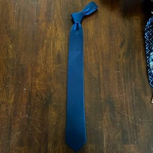 Michael Kors Silk Dark Blue Necktie